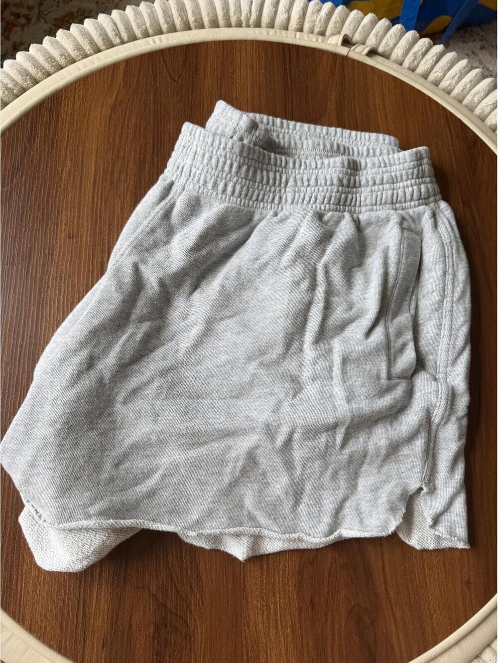 aerie XL Gray Elastic Waistband Lounge Shorts